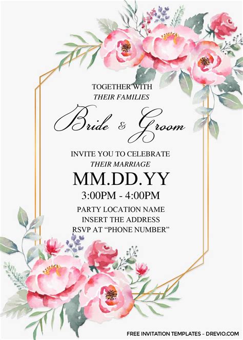 29.7k+ Download Wedding Invitation Template (Free).